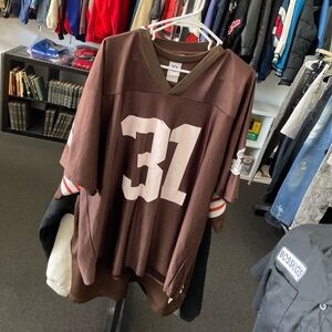 Vintage NFL Cleveland Browns Jersey #31 William Green Men's SZ XL Pre Owned Used